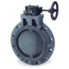 Elastomer Seated Butterfly Valves - Type 59 from Chemline, featuring a lever handle for reliable flow control and chemical resistance.