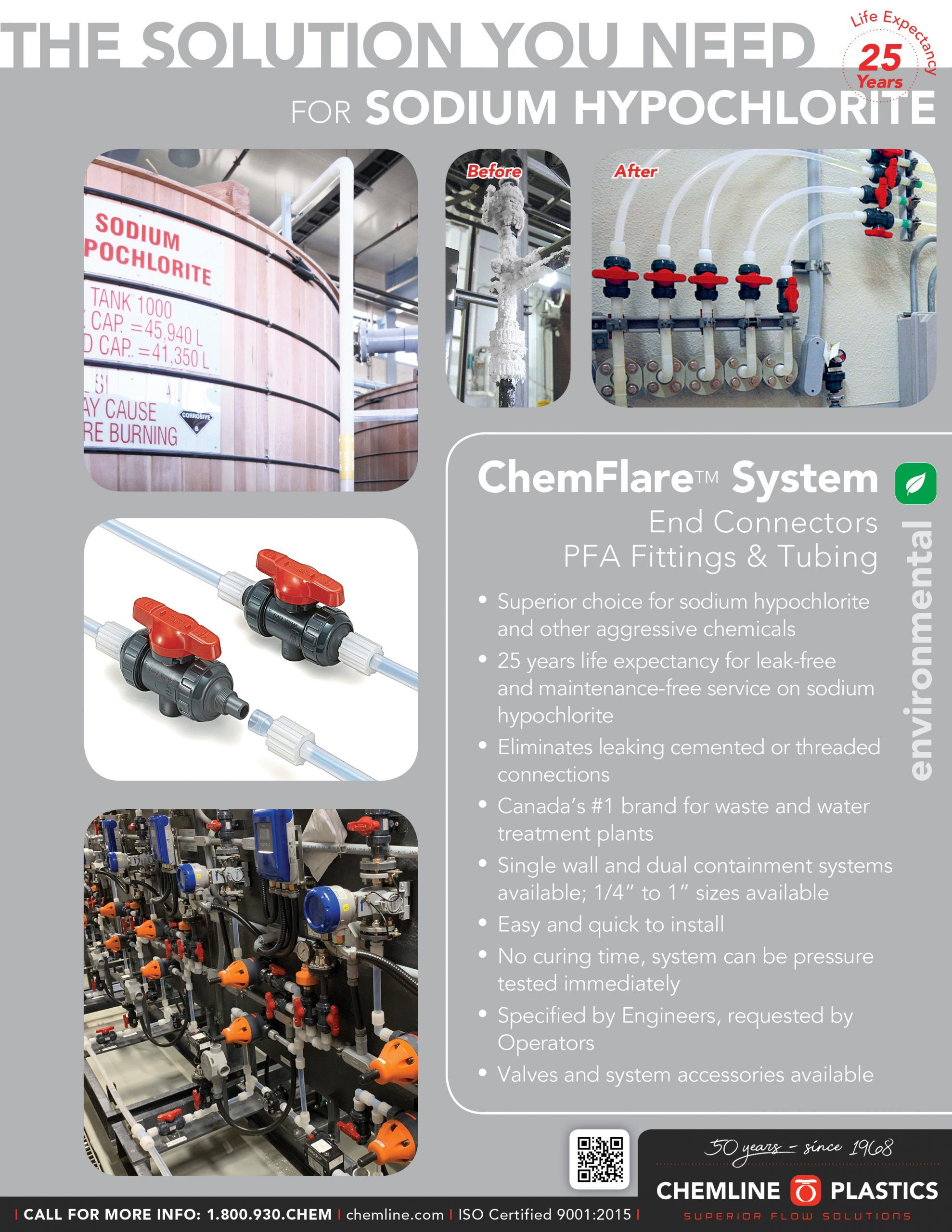 ChemFlare for Sodium Hypochlorite Cover