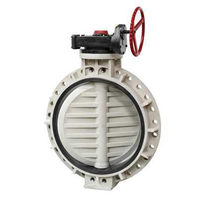 GY Series Giant Elastomer Seated Butterfly Valves - Chemline Plastics